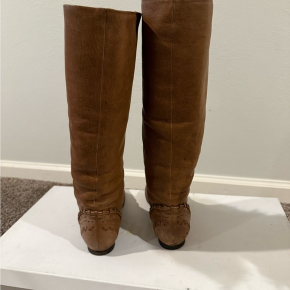 Chloe Leather Riding Boot - Picture 4 of 12